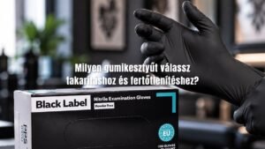 Fekete nitril kesztyű: mire jó, és miért használják a gasztronómiában, tetoválásnál és a szépségiparban?